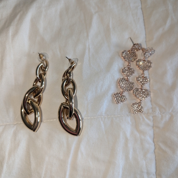 Women's earrings. Lot of 2 earrings. - Picture 1 of 3